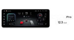 TEYES CC4 PRO 12.3 inch 12GB RAM + 256GB Storage With Front and Rear Digital camras and Digital External Microphone